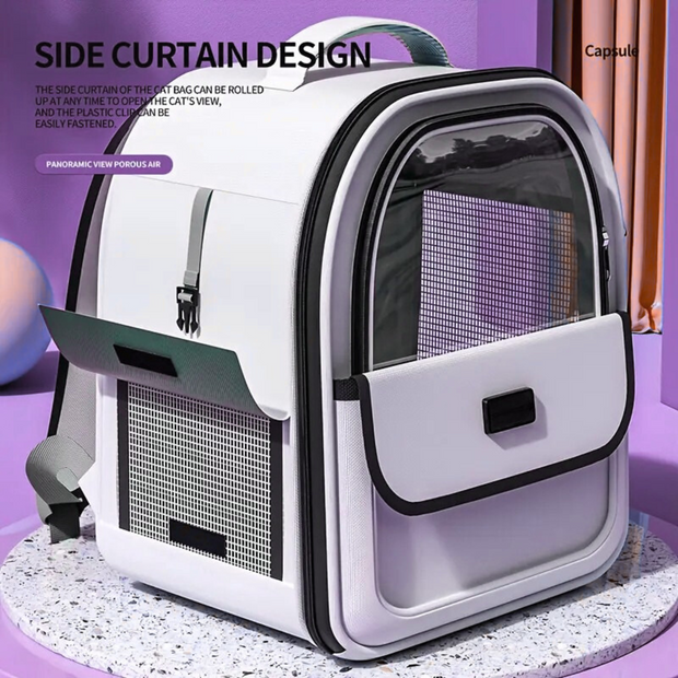 Pet Joyland Cat and Dog Transparent Carrier Backpack